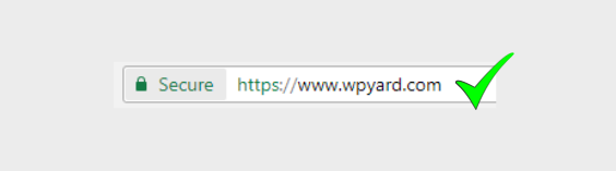 SSL https security wpyard.com 