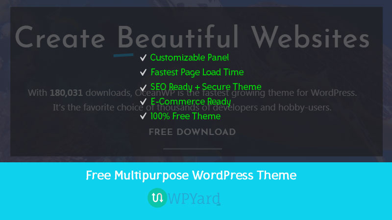 OceanWP – Powerful Free WordPress Theme With Extended Features