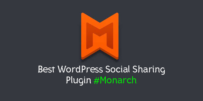 Monarch by ElegantTheme – Best WordPress Social Sharing Plugin