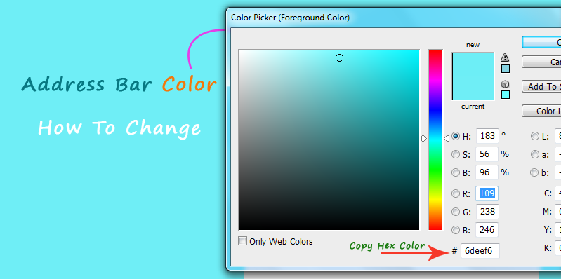 hex code color picker online from image